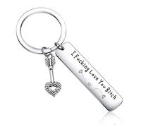 2 Porte-Clés Numériques À Thème Féminin, Style Minimaliste Argenté, Petits Cadeaux pour Petite Amie Et Petit Ami, Pendentif pour La Décoration De Sac De Tous Les Jours.