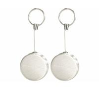 2 porte-clés zip Deluxe rétractables [infactory]