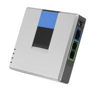 2 Ports Adaptateur SIP VoIP Lightweight and Portable pour Internet Phone avec connectivité Fil et Remplacement Fixe Abordable (Prise UE)