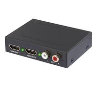 2 ports audio Extracteur [HDMI - HDMI, Cinch-RCA, Toslink] 1920 x 1080 Pixel SpeaKa Professional SP-AE-HDCT-2P