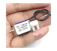 2 Position 3 Way Solenoid Valve DC 6V 12V 24V Electromagnetic Air Gas Valve Flow Control Switch CZAOINCU(6V)