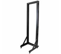 2-Post Server Rack with Casters - 42U
