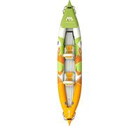 Aquamarina 2 Posti Betta-412 Kayak Adulte Unisexe, Orange/Vert/Blanc, UNI