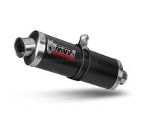 Silencieux Slip-On MIVV Ovale Homologué Carbone pour Suzuki 1000 DL V-Strom