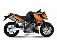 2 Pot D'Echappament MIVV Suono Inox pour Ktm 990 Superduke 2005 > 2011