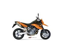 2 Pot D'Echappament MIVV Suono Inox pour Ktm 990 Supermoto R 2007 > 2013