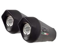 2 Pot D'echappements GPR Furore Evo4 Poppy Appr Noir Bmw K 1600 Gtl 2017 2020