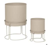 2 pots ""Aze"" lin D30 x44,3cm