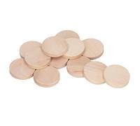 2 Pouce de PièCes de Monnaie en Bois Non FiniesJetons de DéCoupe pour Projets D'artisanatBricolage, Ornements, Lot de 50 PièCes de Monnaie Rondes en Bois Handcraft Materials, 1 Handcraft Materials