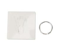 2 Pouces 36 pièces Ensemble de pochoirs de Lettres et de Chiffres modèles d'artisanat d'art d'alphabet réutilisables avec Anneau en métal pour Les projets de Bricolage Fabrication