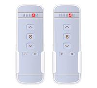 2 pour 1810645 Telis 4 Pure - Télécommande 433.42MHZ Volets par Radio 5 Canal, pour contrôler 5 Moteurs ou 5 Groupes de Moteurs Radio Garantie de 3 Ans