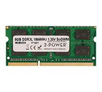 2-Power Mem5403 a 8 Go sans Tampon, mémoire DDR3 Non-ECC - Multicolore