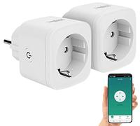 2 prises connectées certifiées Apple HomeKit SF-510 [Luminea Home Control]