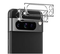 2 Protection Objectif Caméra Arrière en Verre Trempé Pour Google Pixel 8 Pro, Film en Verre Trempé 9H, Ultra HD, Anti-Rayures