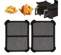 2 protections anti-éclaboussures Ninja Airfryer, Accessoires, Silicone, AF400, Friteuse à air chaud, Lot de 2