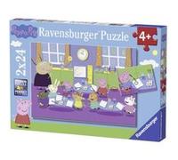 Ravensburger - 09099 - Puzzle - Peppa Pig - 2 x 24 pièces