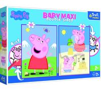 2 Puzzles - Baby Maxi Puzzle - Peppa Pig - 10 Et 10 Pièces