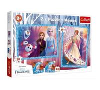 2 Puzzles + Memo - La Reine des Neiges - 30 et 48 pièces