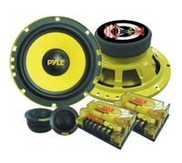 2 PYLE PLG6C haut-parleurs 6,5"" 16,50 cm 165 mm système 2 voies 200 watts rms 400 watts max 2 woofer 2 tweeter 2 4 ohms, kit paire