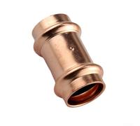 2 raccords à sertir en cuivre pour eau froide et tuyau de pompe à chaleur avec ajustement à pression de type V et étanchéité écologique pour plus de durabilité (2,5 cm)