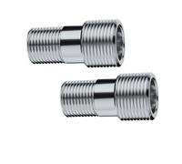 2 raccords d'adaptation longs mâle 15x21 (1/2) - mâle 20x27 (3/4) pour platine sécable NOYON & THIEBAULT