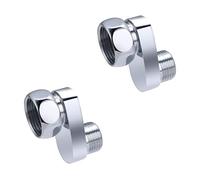 2 Raccords Excentrés de 25 millimètres pour Robinetterie Mâle 15x21 - Femelle Ecrou Tournant 20x27 NOYON & THIEBAULT