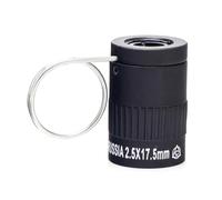 2 Rapport 5 Zone de poche 19 5 x 23 mm Télescope portable étanche Monoculaire Boucle de doigt miniature en plastique Télescope