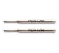 2 recharges - Cartouche - Stylo à bille - GOLIATH - Caran d'Ache - Bleu - Pointe fine Bleu