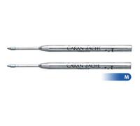 2 recharges - Cartouche - Stylo à bille - GOLIATH - Caran d'Ache - Bleu - Pointe M