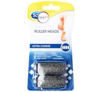 2 recharges ExpertCare Hard Skin - Refilsl extra grossier pour tête de rouleau compatible avec la gamme de limes à pieds électriques Scholl - Lot de Smart Cutie