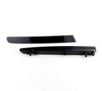 2 Réflecteurs De Pare-chocs Pour Ford Pour Explorer 2011 2012 2013 2014 2015 Coque Feu Antibrouillard Arrière Boîtier Sans Ampoule Frein Arrière(Black Lens No Light)