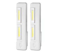 2 réglettes LED COB 80 lm LCL-28.rc Lunartec