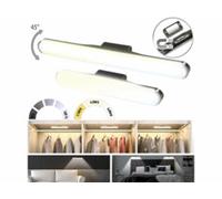 2 réglettes LED orientables et rechargeables - Pack Lunartec