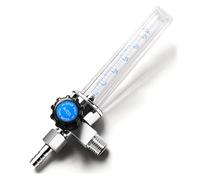 2 Régulateur CO2 Argon haute visibilité avec connecteur antidérapant et débitmètre de gaz de précision en continu dans les espaces de travail
