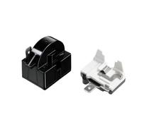 2 relais de démarrage PTC for réfrigérateur, 1/2 broche, 15 ohms, protection contre les surcharges du compresseur, alimentation légère(1Pin 15 Ohm 1perce)