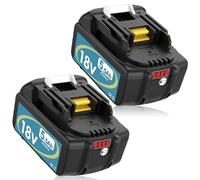 2 * Remplacement Batteries pour makita 18V 5.5Ah Batterie Exemoro BL1860B BL1860 BL1850B BL1850 BL1840B BL1840 BL1820 BL1815 BL1825 BL1835 BL1845
