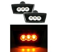 2 REPETITEURS LATERAUX NOIR LED OPEL INSIGNIA SPORT TOURER 2.8 V6 TURBO OPC 4x4