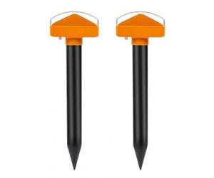 2 répulsifs solaires contre serpents, couleuvres, vipères, alligators. Couverture de 1400 m²