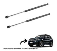 STABILUS Vérin de capot 051894 – 376 mm 495 N – pour BMW X5/X6 (F16/F86) 2014-2019