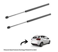 2 Ressorts A Gaz Pistons Porte de Coffre à Bagage X Kia Venga (YN) à Partir 2010