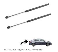 2 Ressorts A Gaz Pistons Porte de Coffre à Bagage X Opel Astra J Trois Volumes À