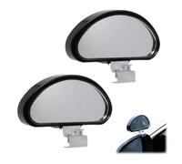 2 Rétroviseurs Angles Morts Ajustables, Miroirs Latéraux Universels pour Voiture, Camion, SUV et Fourgonnette, Vision Large et Sécurité Améliorée lors de la Conduite et du Stationnement