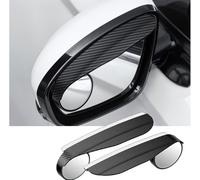2 rétroviseurs d'angle Mort pour Cupra for Born AB 2021, Ronds, sans Cadre, Rotation à 360°, inclinable, réglable, en Verre HD, Miroir Convexe
