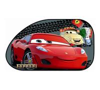 2 Rideaux Pare-soleil À Ventouses Latéraux Disney Cars 68 X 38 Cm