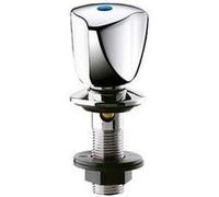 Delabie Robinet de bidet D2555.2P — tête à clapet Long-Life — mâle 15 x 21 — x 2