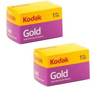 2 Rolls - KODAK Gold 200 ISO 36exp 35mm 135 Color negative Film