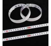 2 Rolls Self Adhesive Tape Measure 1 Metre Tape Measure Self Adhesive Metric Ruler For Measuring Vertical Objects Such As Workbenches (Centring)