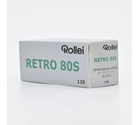 2 Rolls x Rollei RETRO 80S 120 Medium Format Black & White Negative Film