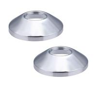 2 Rosaces Bombées pour Robinetterie Ø64 millimètres - 20x27 - Hauteur 18 millimètres NOYON & THIEBAULT