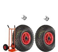 2 ROUES 3.00-4 PNEUS RENFORCÉS COMPLETS 2 PAIRES POUR CHARIOT 260X85 PNEUS POUR PORTE-BAGAGES